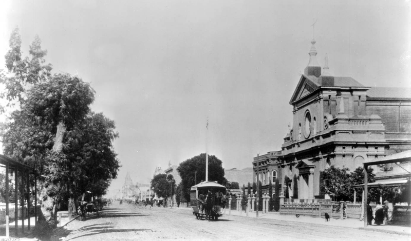 Illustration for article titled L.A.'s First Public Transit Used Actual Horse Power